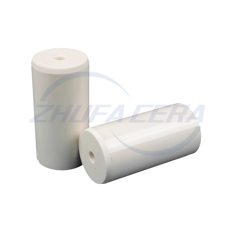 面取りされたアルミナセラミックロッド