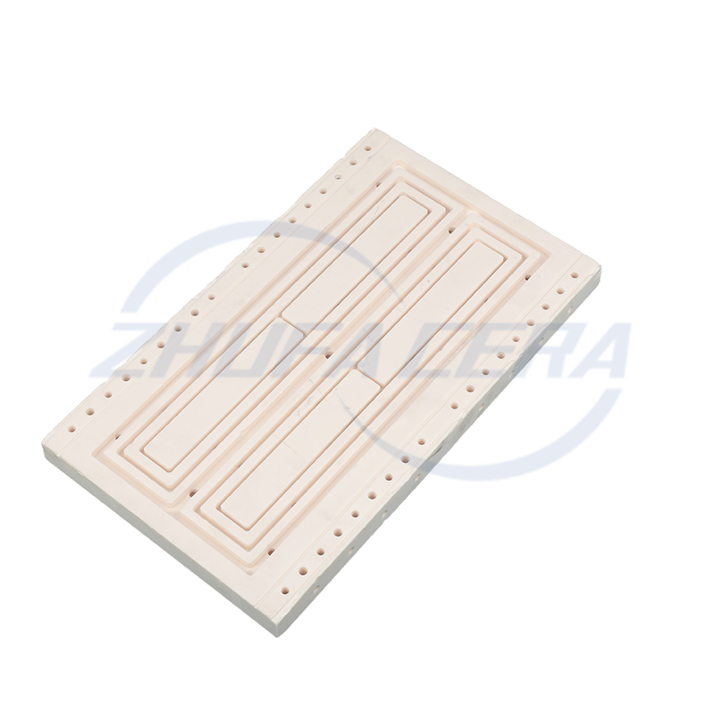 大型アルミナセラミックプレート