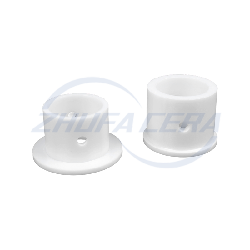穴あきアルミナセラミックブッシュ