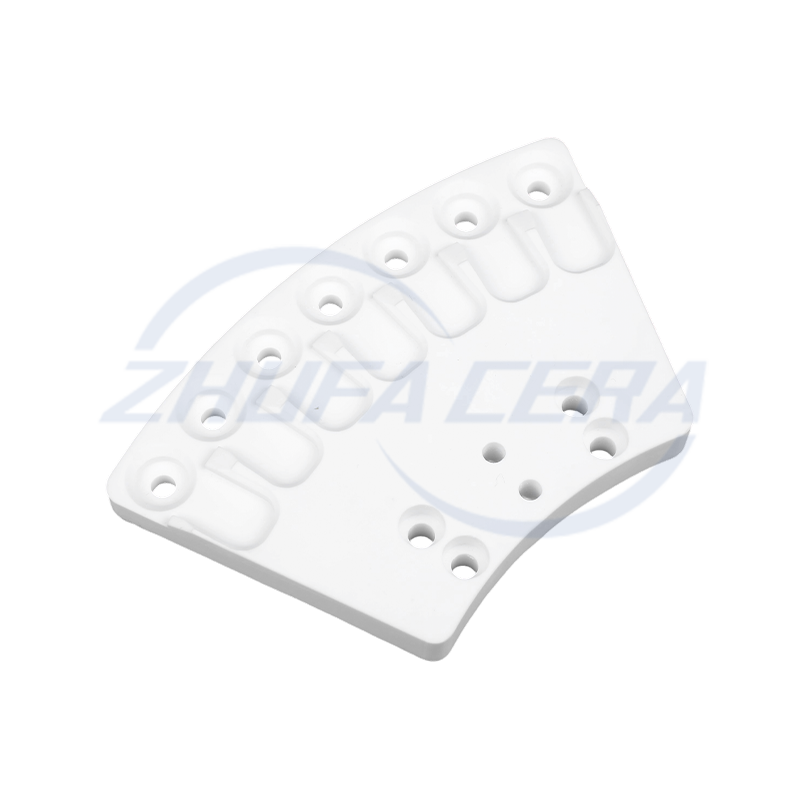 アルミナ扇形セラミック部品