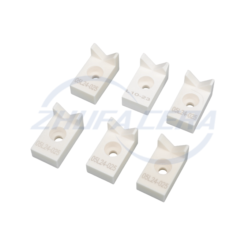 アルミナセラミックV字型ブロック